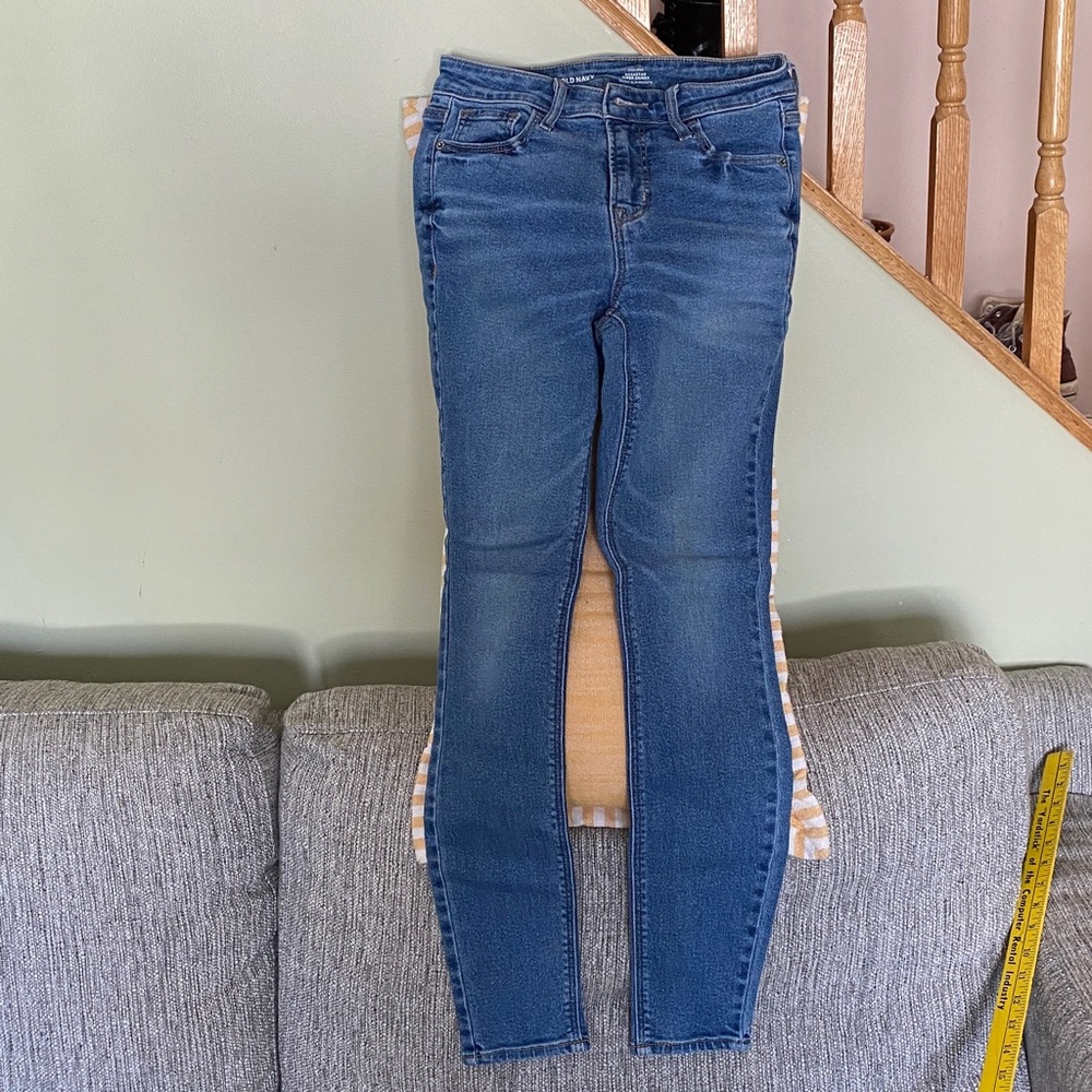 Old Navy Rockstar Super Skinny Jeans in Blue